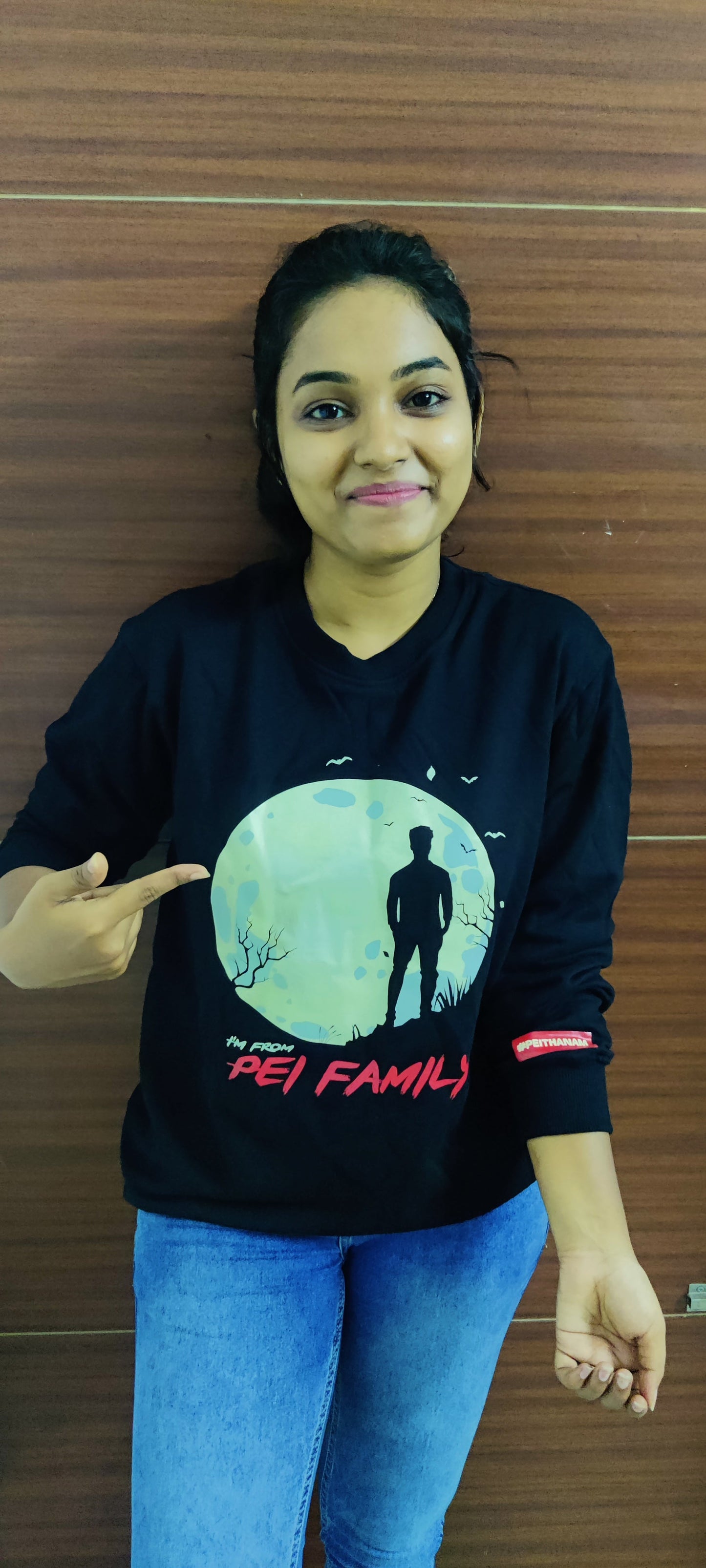 Pei Family Glow in Dark Sweatshirt