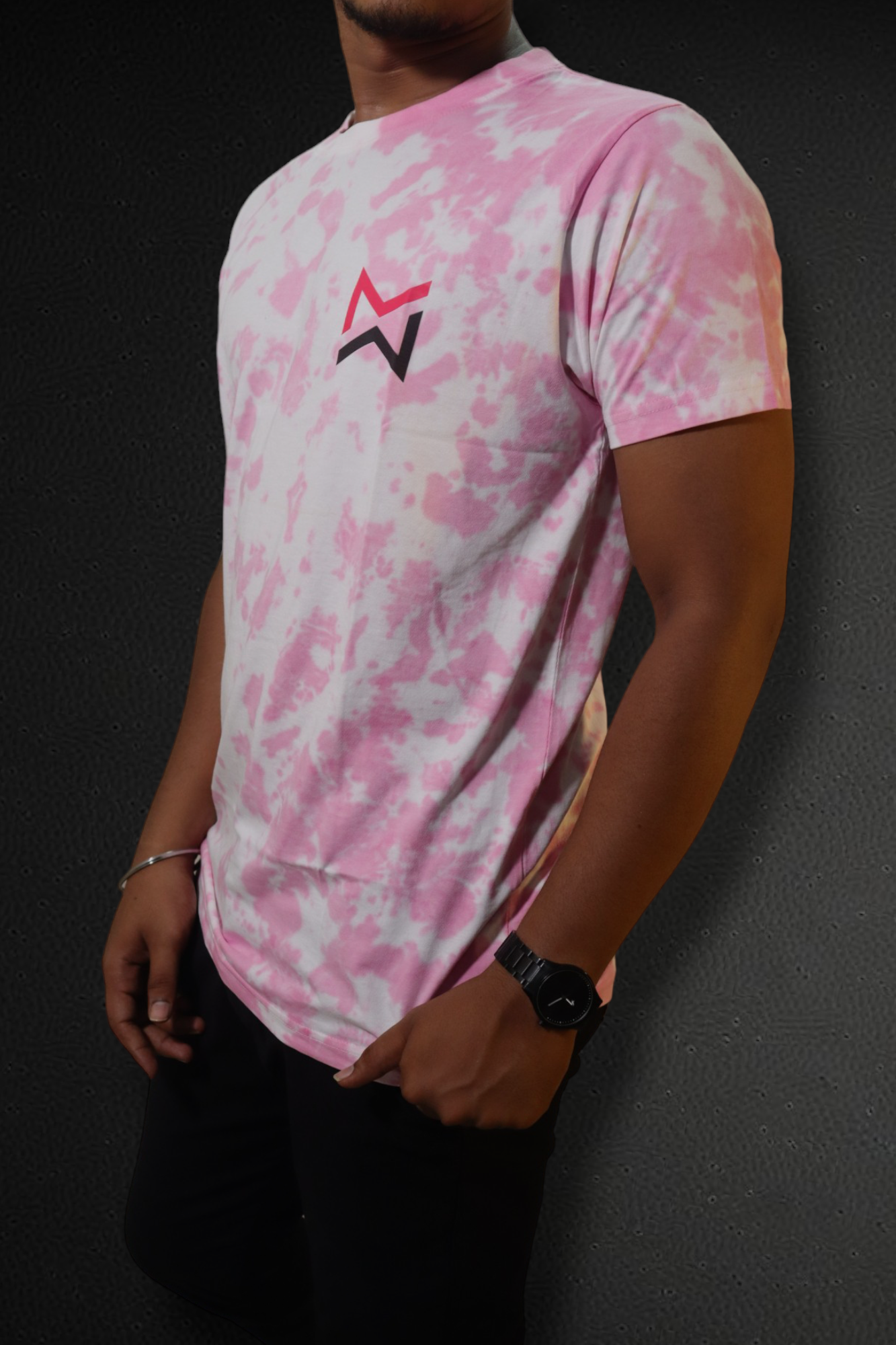 Baby Pink Tye & Dye Unisex Tshirts